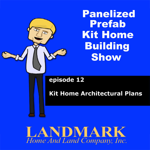 Kit home architectural plans