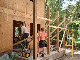 Porch Framing