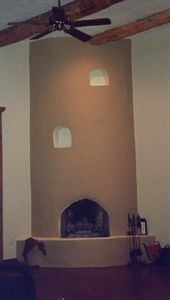 Santa Fe Style Kiva Fireplace Santa Fe Style Kiva Fireplace