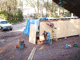 Garden Room Siding